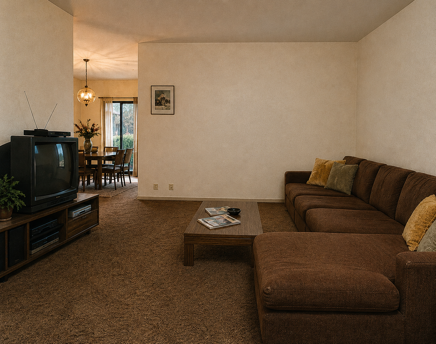 Before Living room area